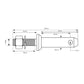 S.3005 Lower Link Implement Mounting Pin (Fits CAT. 3)