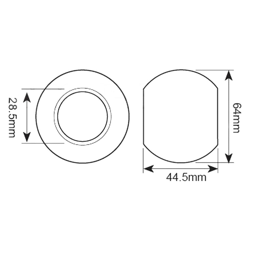 S.33006 165045A Lower Link Ball 1-3/4'' Width Category 3/2 Fits White/Oliver