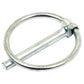 S.37 Round Linch Pin, Pin Ø6mm x 44.5mm ( ) Fits Massey Ferguson