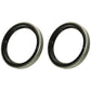 Qty 2: Single Lip Seals 53 x 68 x 10mm Fits Long Replaces 5107908