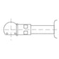 Door Gas Shock Absorber Fits Ford/New Holland Replaces 44910474