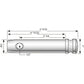 Lower Link Pin Standard (Fits CAT. 2) Fits David Brown Selectamatic 880 990