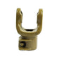 S.6078 PTO Yoke Quick Release (U/J 32x76mm) 1 3/8-6 Spline Fits Howard