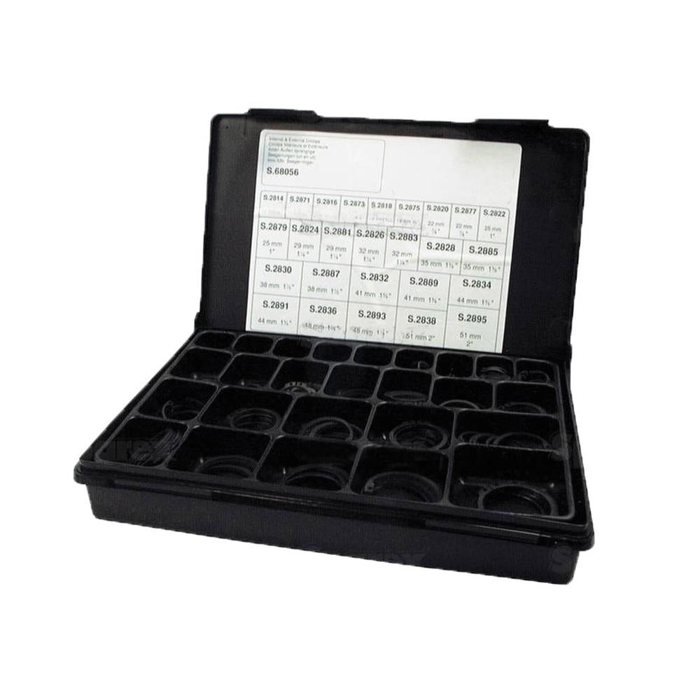 S.68056 Internal & External Snap Ring - Assortment, 330 pcs. Compak ...