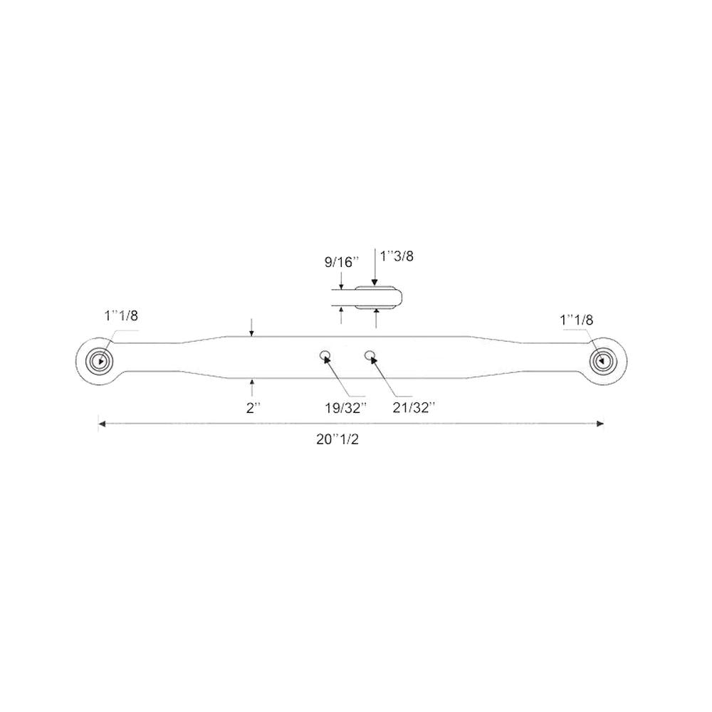 S.70634 Lower Link Lift Arm - Complete (Fits CAT. 2/2)