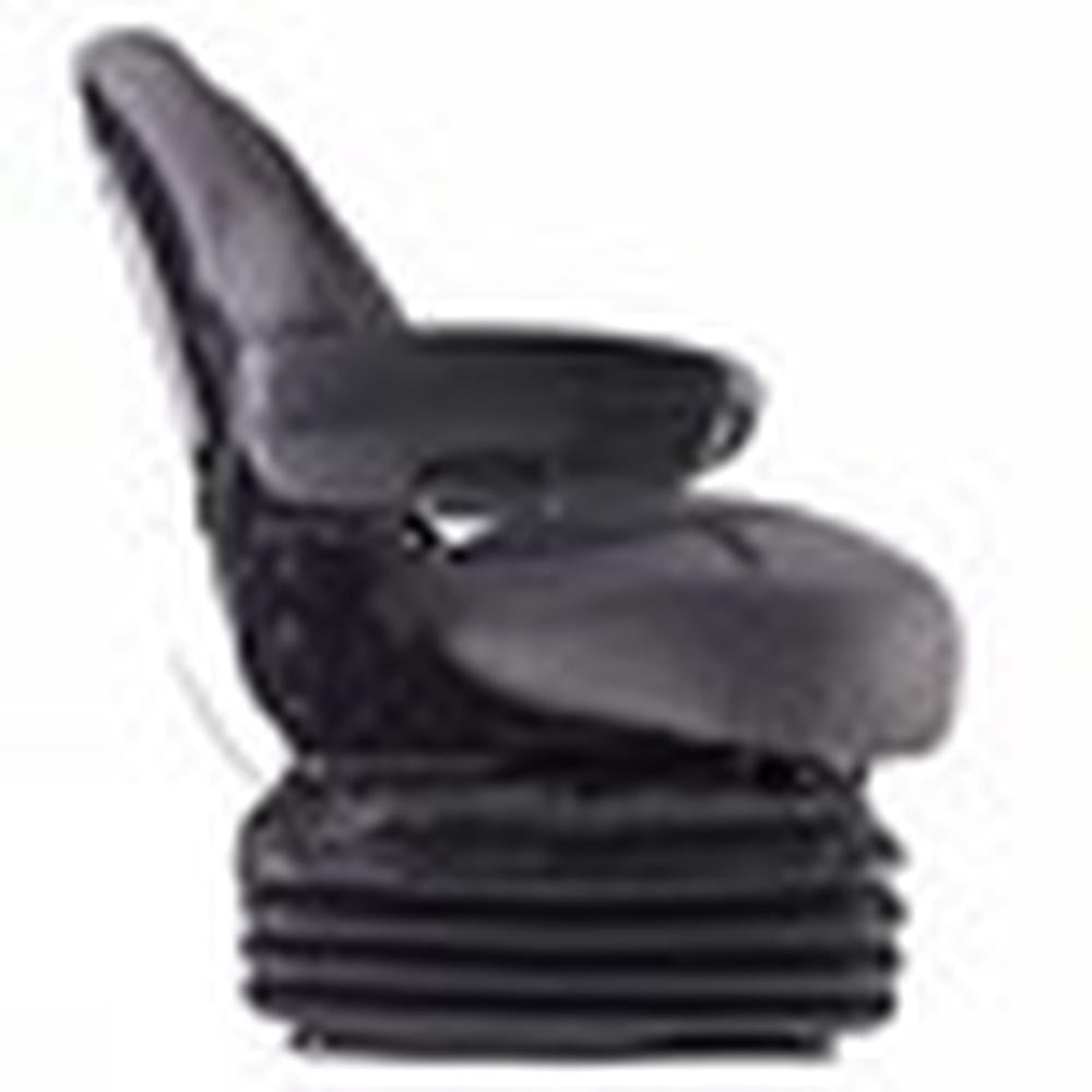 S1999934 Sears Mid Back Seat, Gray Fabric w/Air Suspension - Fits Case IH