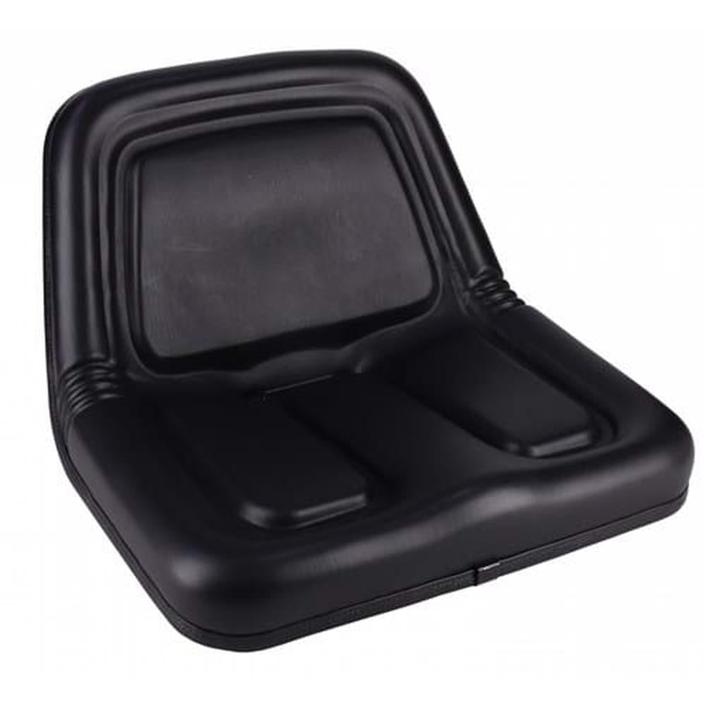 Bucket Seat, Black Vinyl Fits New Holland Replaces 70272369