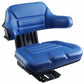 S830686 Wrap-Around Seat, Blue Vinyl w/ Mechanical Suspension Fits Ford