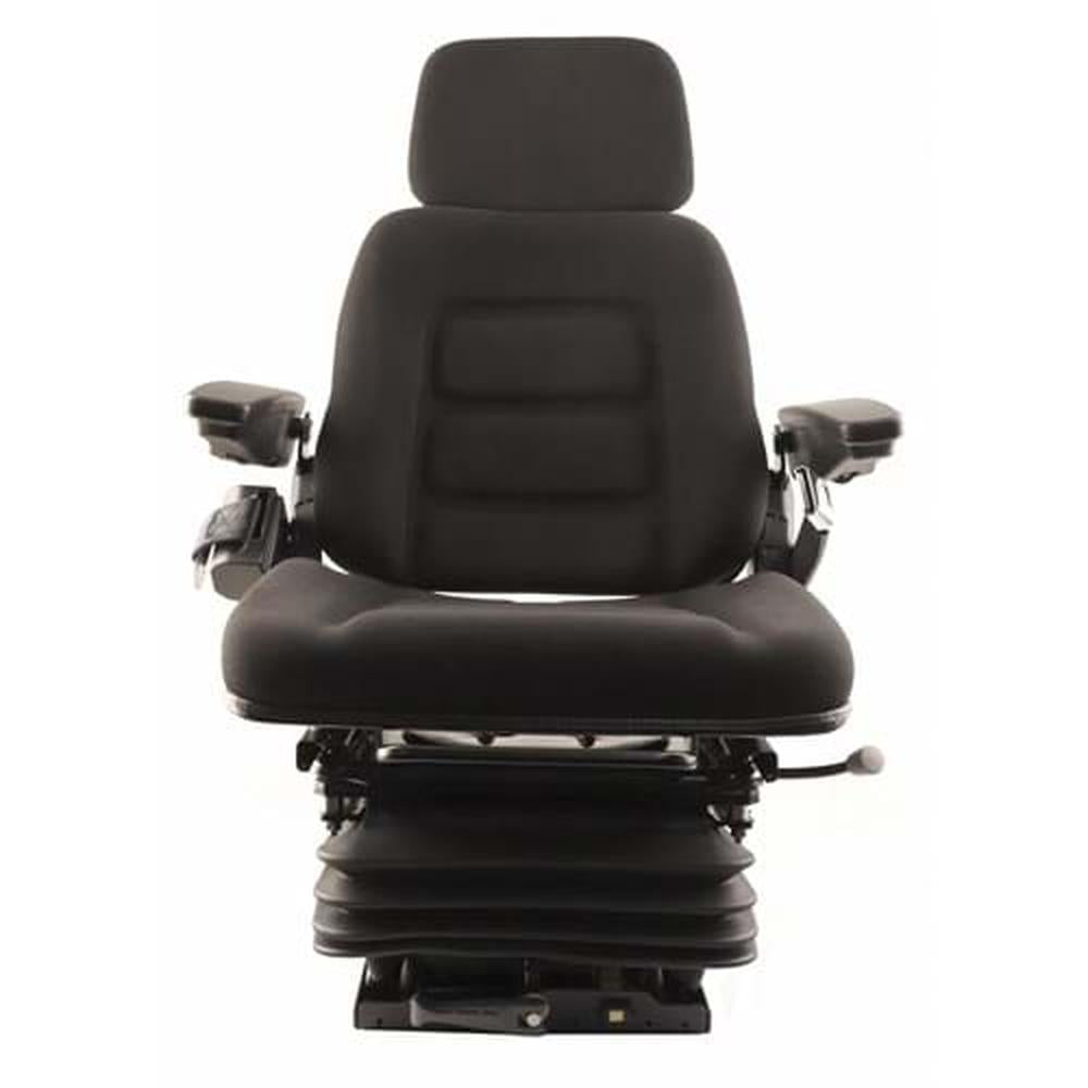 S830796 High Back Seat Black Fabric w/ Mechanical Suspension Fits New Holland