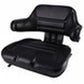 S830804 Wrap-Around Seat, Black Vinyl Fits Massey Ferguson