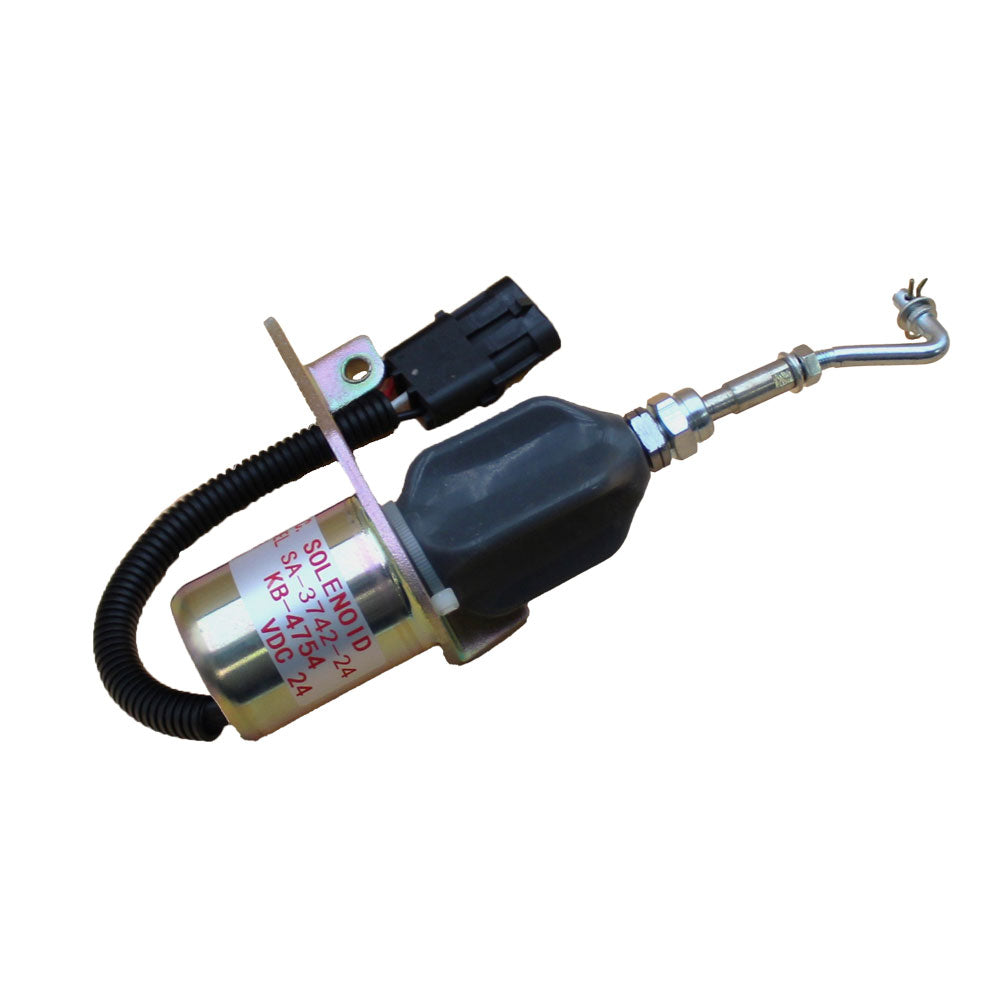 Fuel Shutdown Solenoid fits Deutz Cummins Perkins Eng Generator 24 Volt 3974947