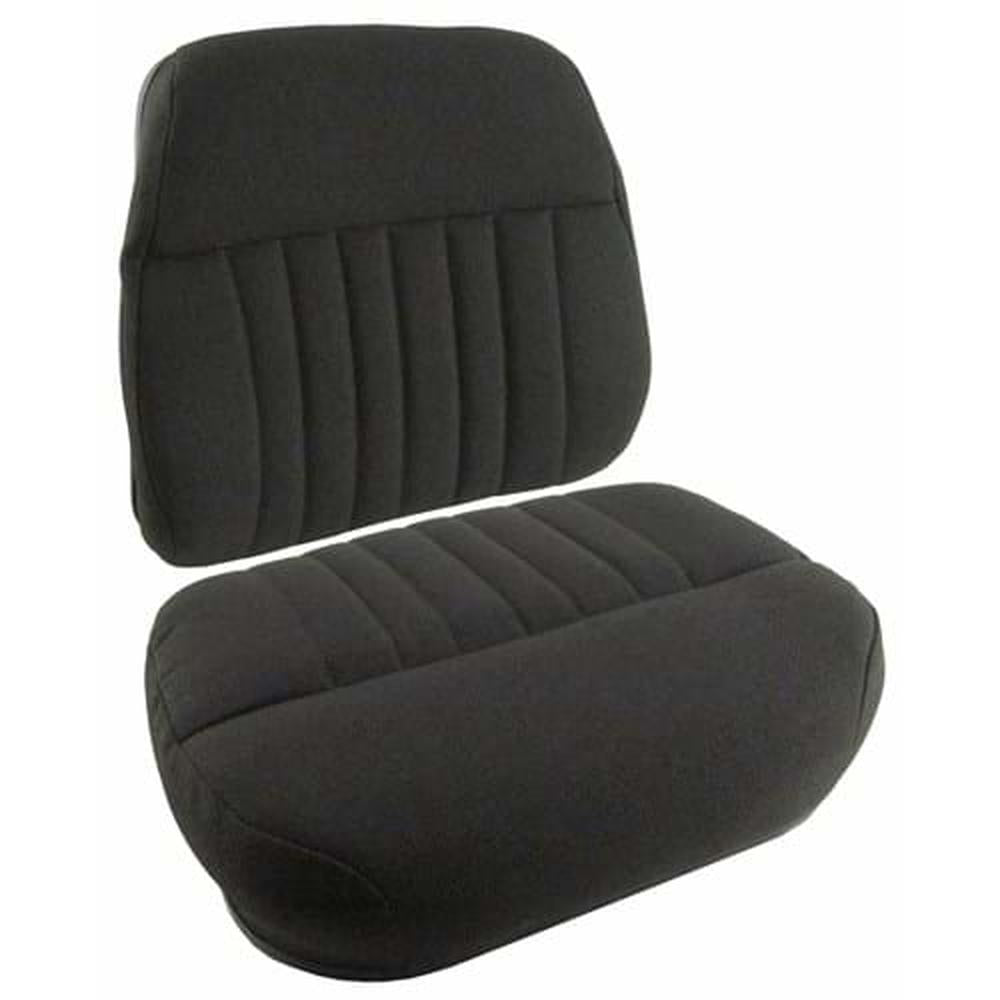 SA139350 Cushion Set, Black Fabric - (2 pc.) Fits Case
