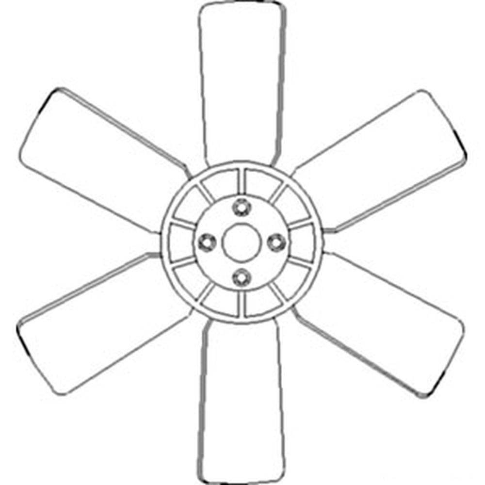 Fan SBA145306270 Fits Ford New Holland 1510 1900