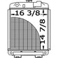 SBA310100280 Radiator Fits Ford New Holland Tractor 1900