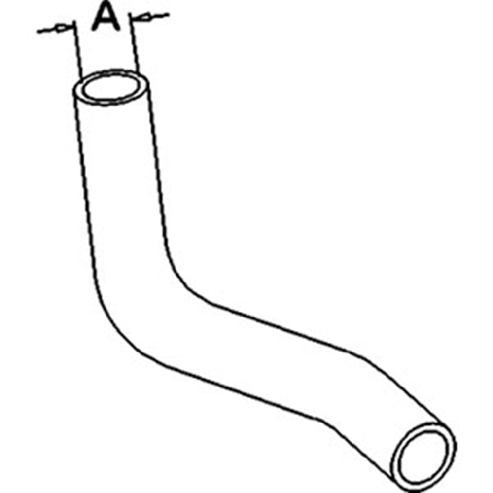 SBA310160060 Lower Radiator Hose Fits Ford New Holland And Fiat 1000 1600