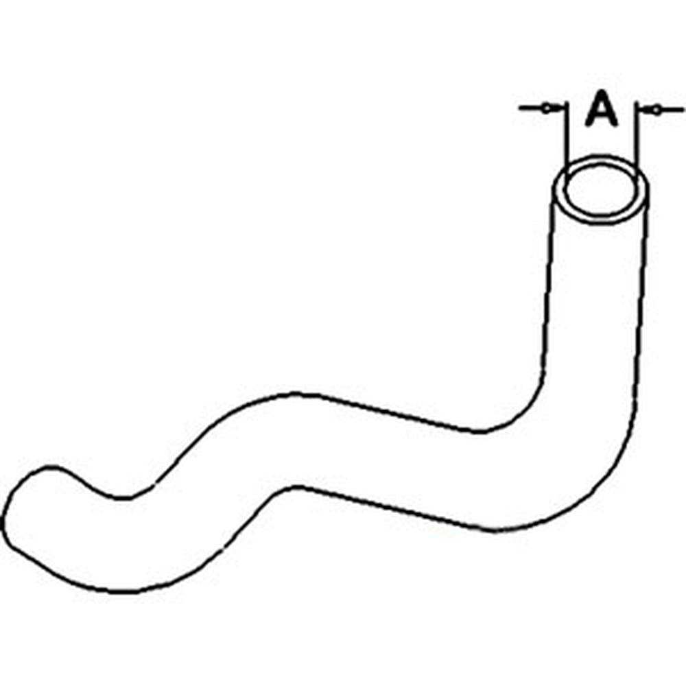 One Lower Radiator Hose SBA310160310 Fits Ford/New Holland Model: 1500