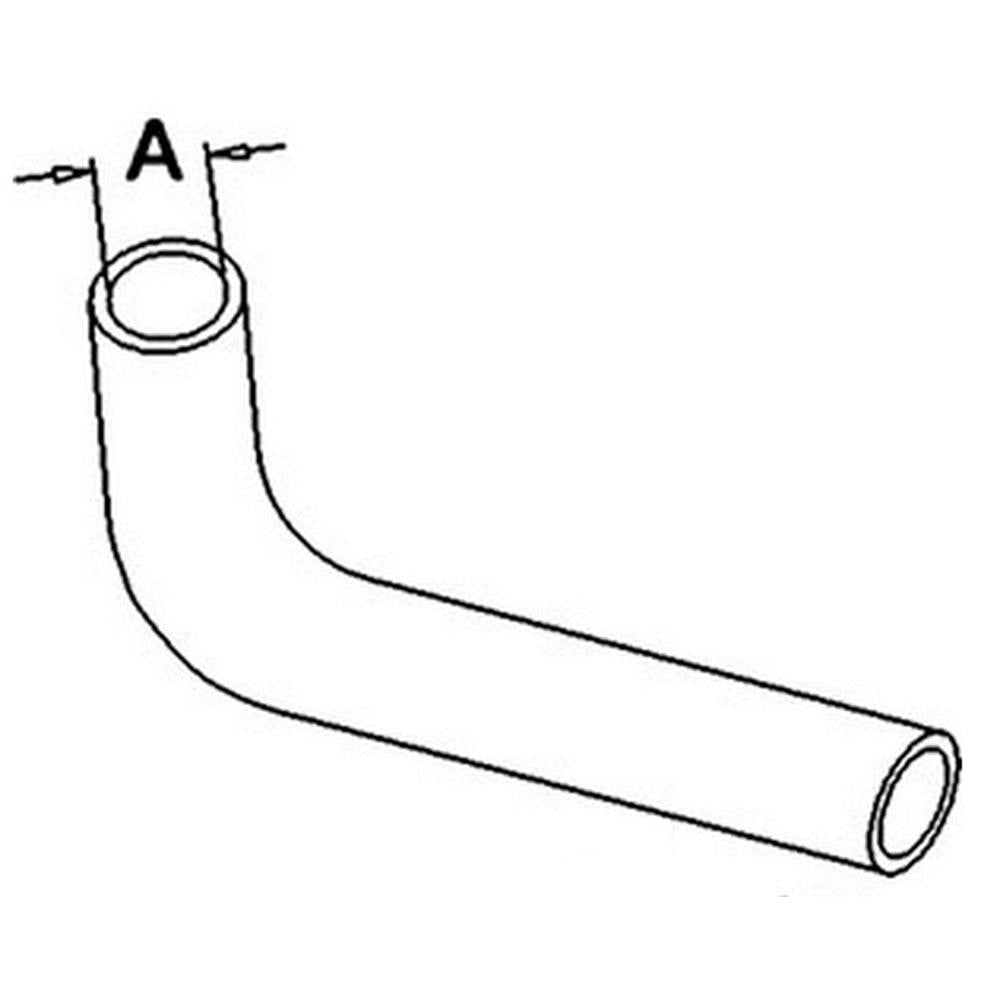 SBA310160380 Upper Radiator Hose Fits Ford New Holland 1500