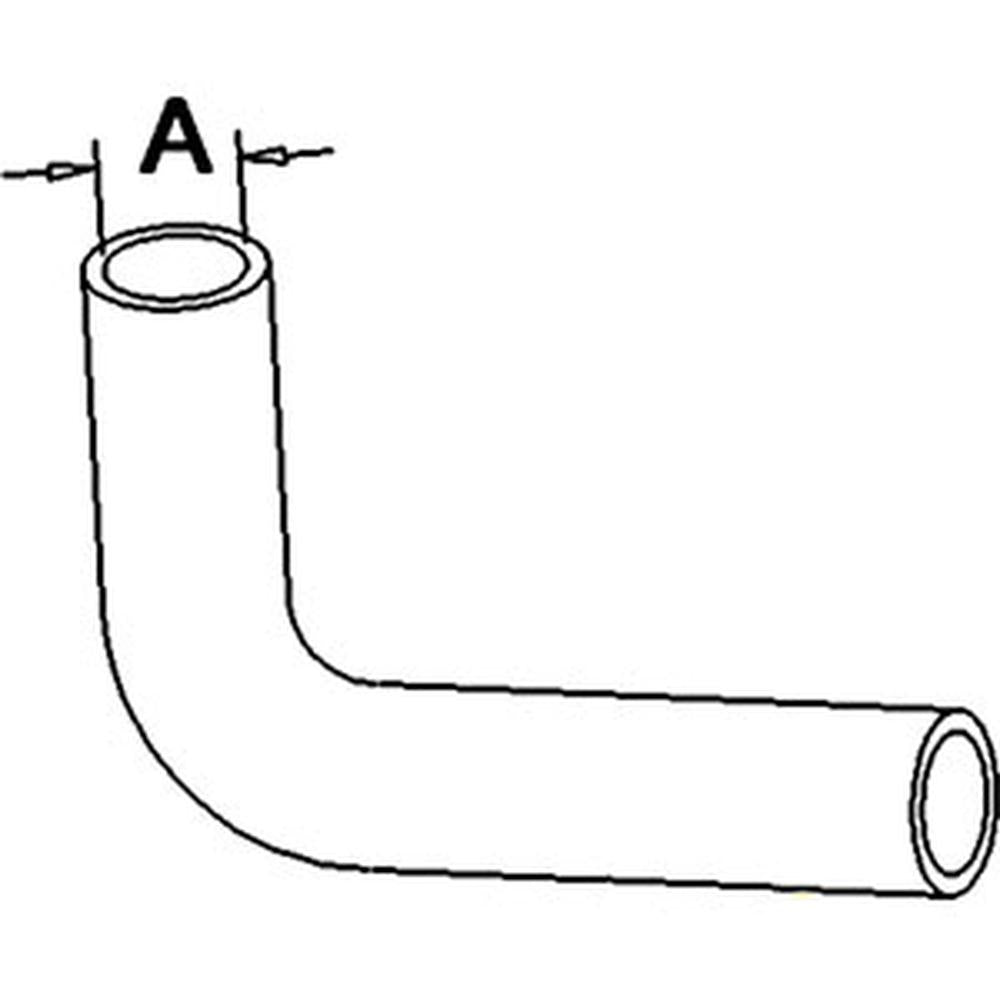 SBA310160430 Upper Radiator Hose Fits Ford New Holland Compact Tractor 1900