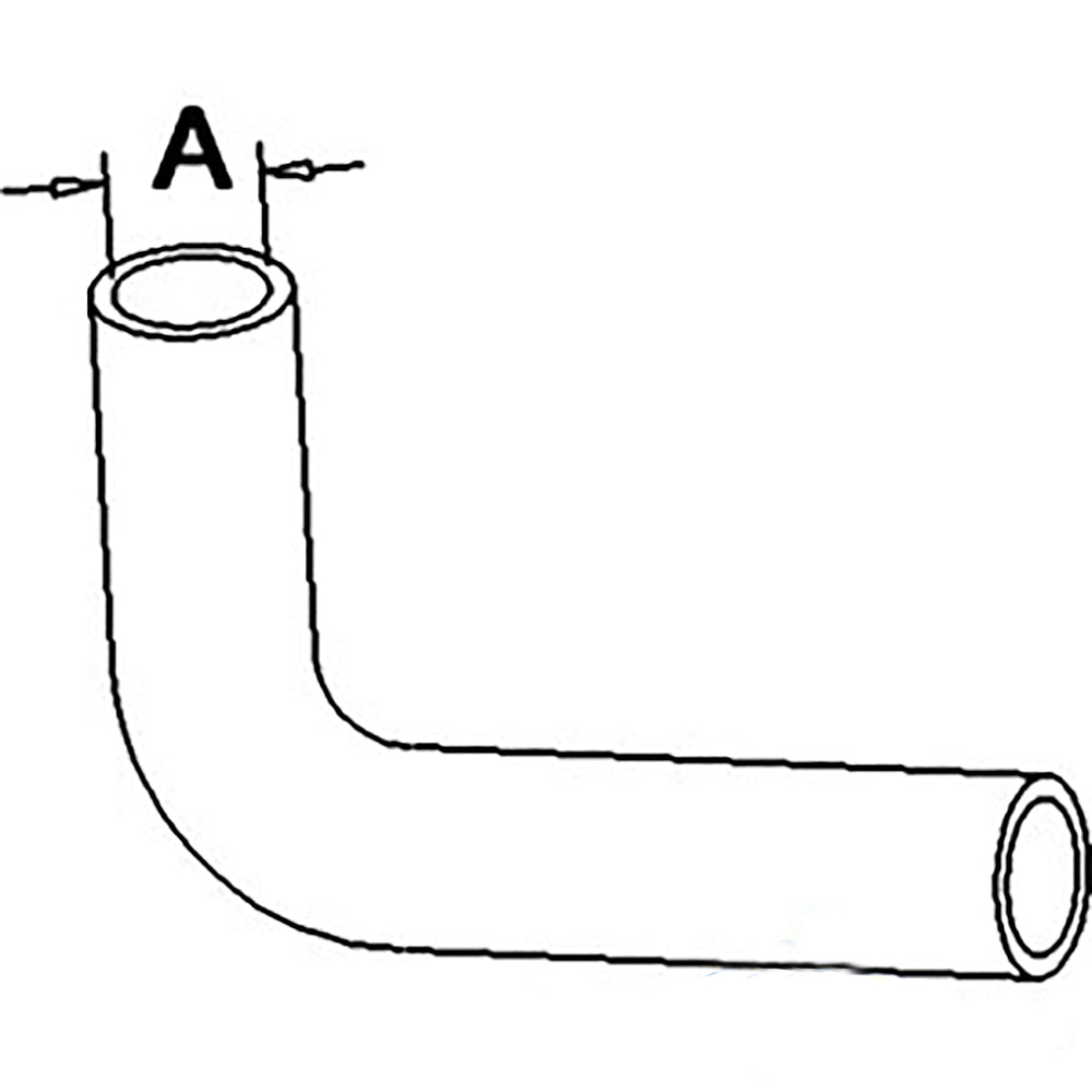 SBA310160430 Upper Radiator Hose Fits Ford New Holland Compact Tractor 1900