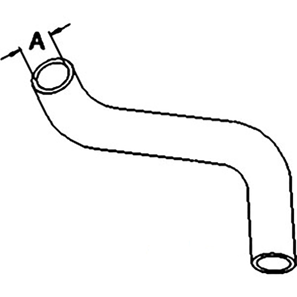 One New Hose SBA310160730 Fits Ford/New Holland 1120 1210 1215 1220 1310