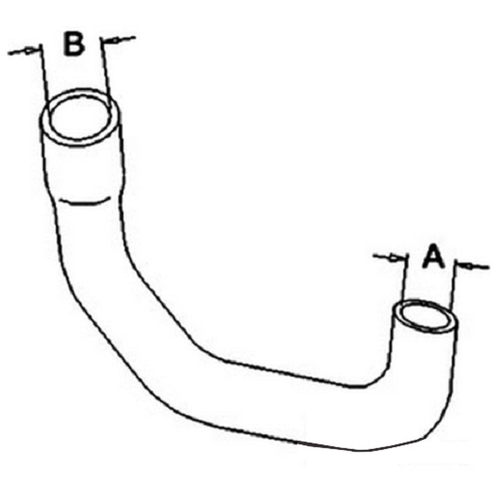 Lower Radiator Hose SBA310160850 Fits Ford New Holland 1910