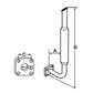 Muffler Fits Ford/New Holland Replaces SBA314010880