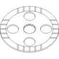 Brake Disc Fits New Holland T2320 TC35 TC45 TC45A Fits Ford 2120 1720 1920 3415