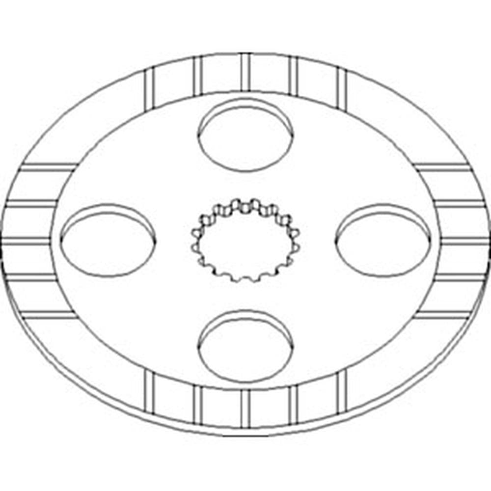 Brake Disc Fits New Holland T2320 TC35 TC45 TC45A Fits Ford 2120 1720 1920 3415