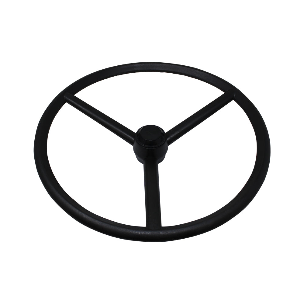 STEERING WHEEL w/Cap Fits Case 235 Fits Ford 1910 2100 Tractor 36 Spline 17.5"