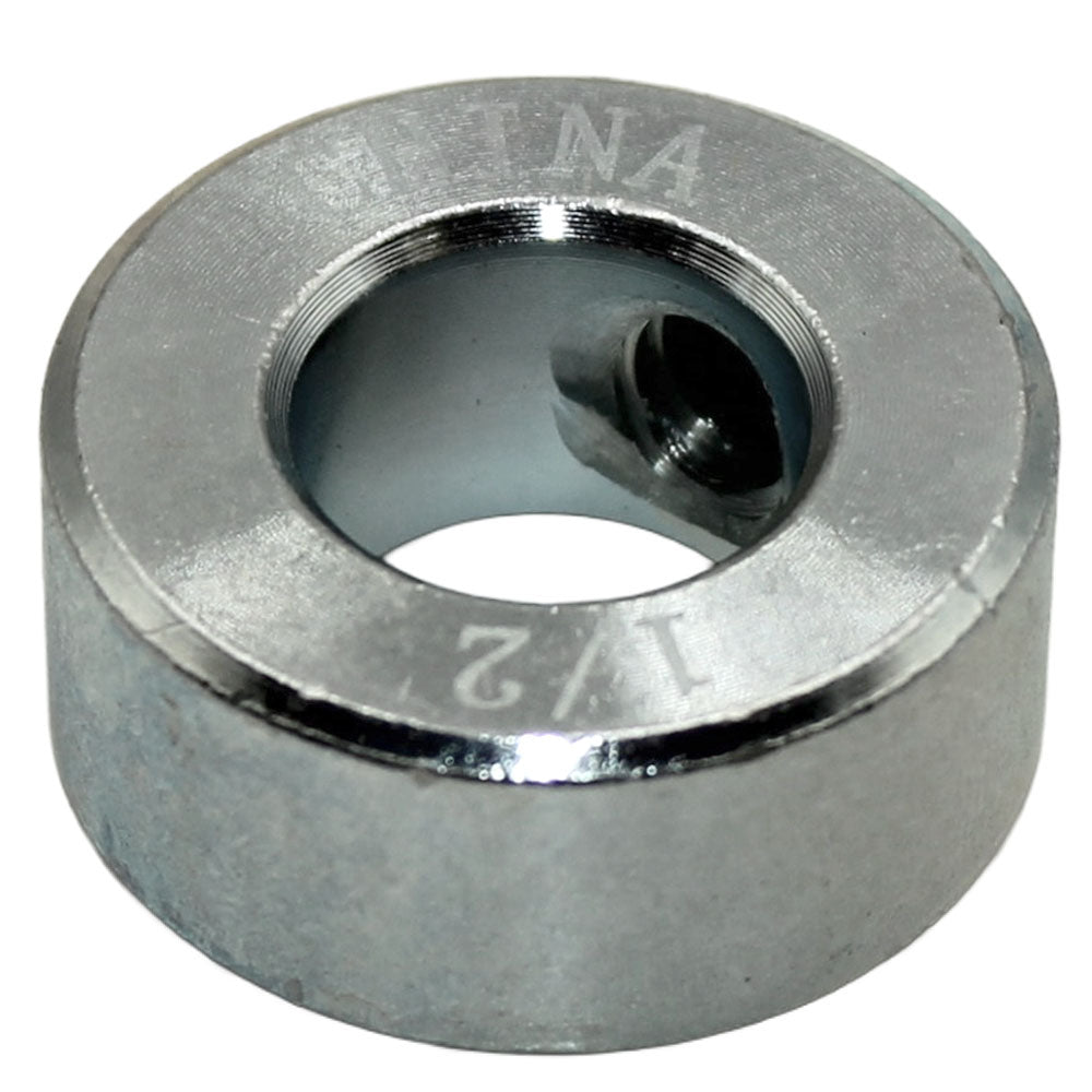 Solid Shaft Collar 1/2" Bore 7/16" Width 1" OD Fits Universally SC12 SC-A-50