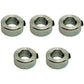 Qty 5: Solid Shaft Set Collars  Fits Universal Products Replaces SC-A-62