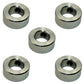 Qty 5: Solid Shaft Set Collars  Fits Universal Products Replaces SC-A-62