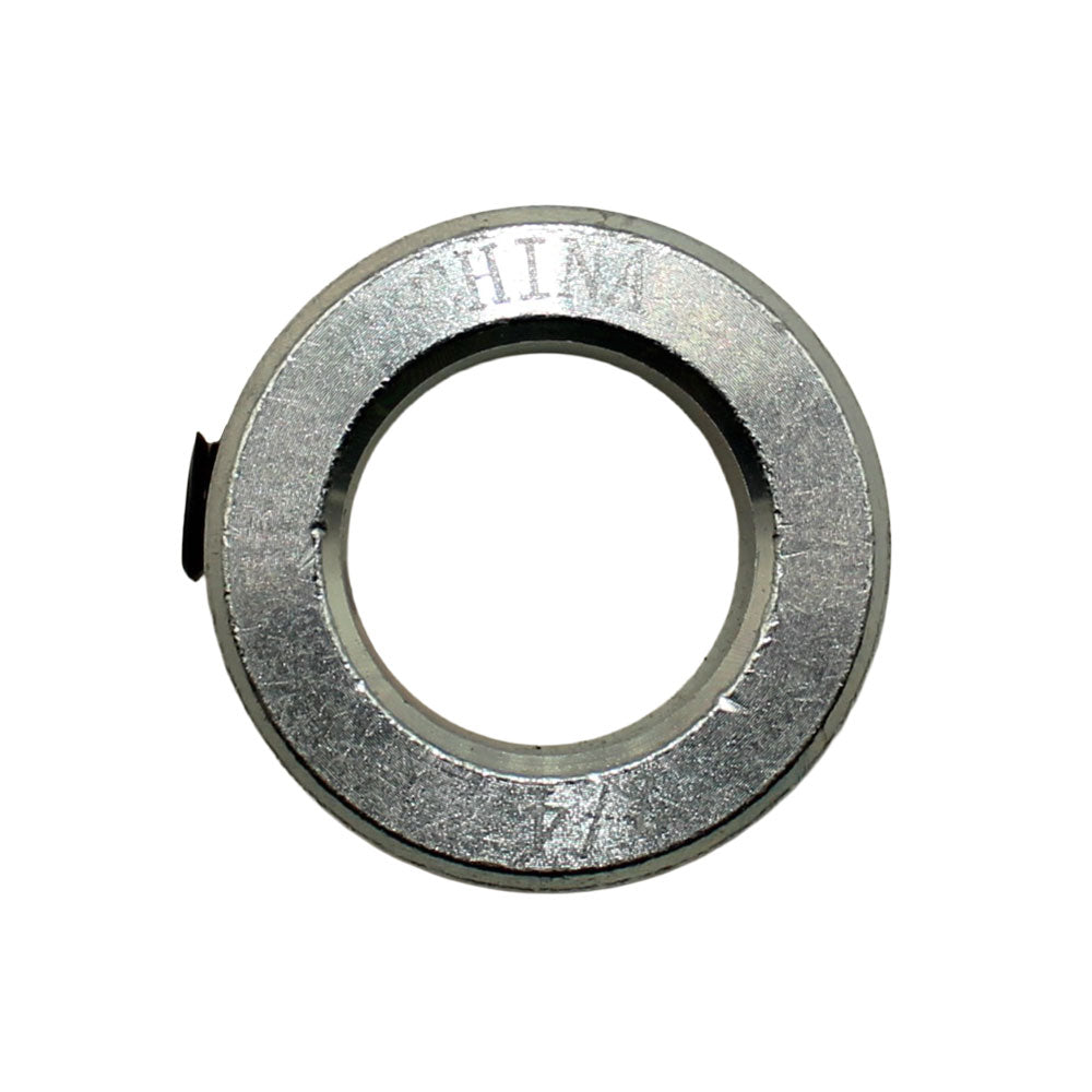 3/4" Zinc Plated Solid Shaft Collar Bore 3/4" OD 1-1/4" Width 9/16"