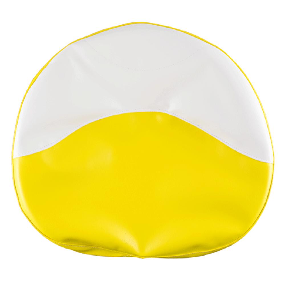 R1014 Yellow & White Seat Cover - 21" Fits Minneapolis-Moline