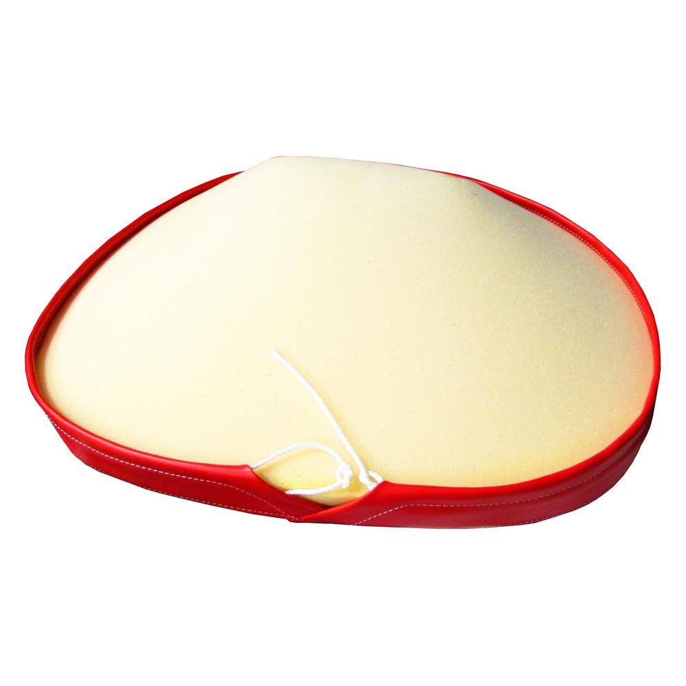 MIS006DR 19" Red & White Seat Cover Fits Massey Harris Tractor 501 541 600 601 +