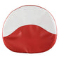 MIS006DR 19" Red & White Seat Cover Fits Massey Harris Tractor 501 541 600 601 +