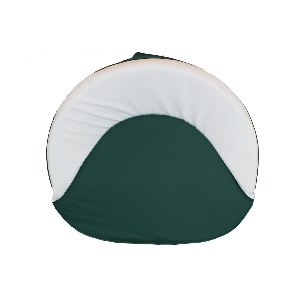GREEN&WHITECOVER-21-1.5 21" Green & White Seat Cover Fits Universal Products