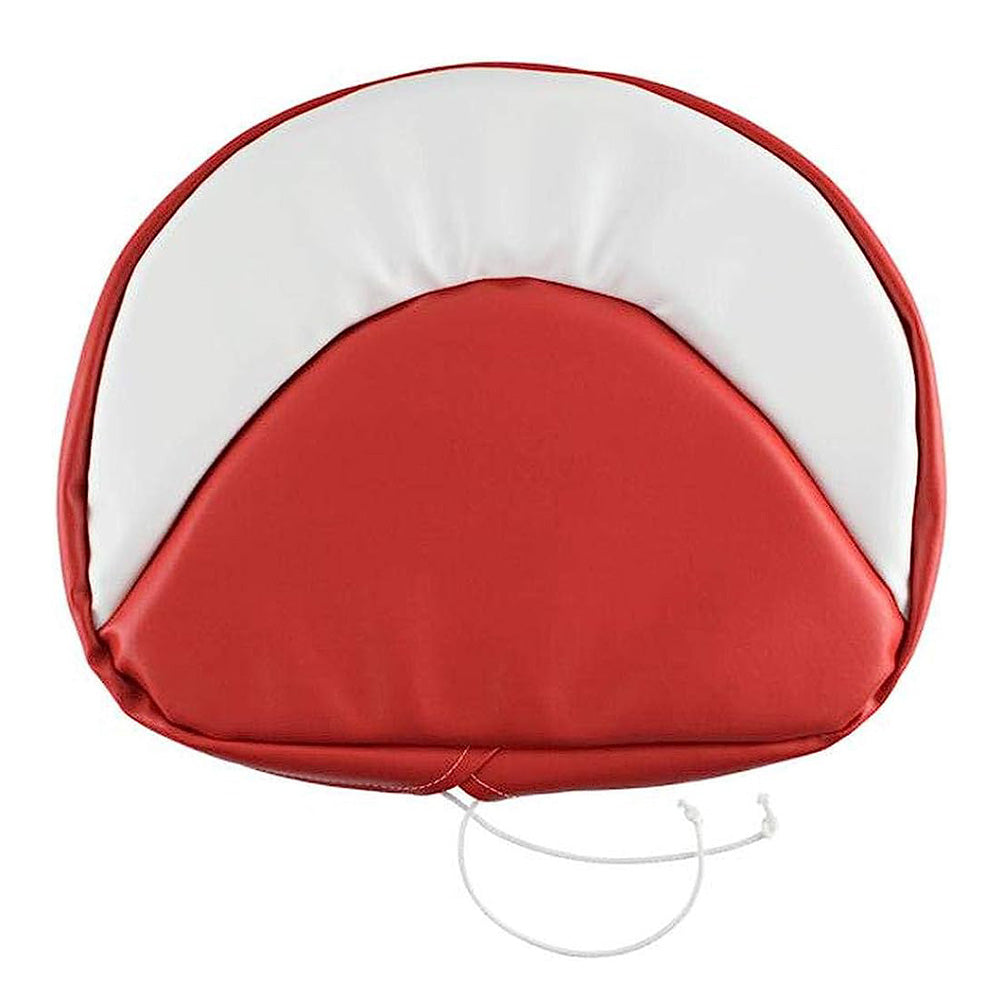 18" Red & White Seat Cover Fits Case/International Harvester Replaces R7073