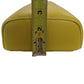 Straight Back Rest Yellow Vinyl Cover 2" Wood Backed Foam Fits John Deere