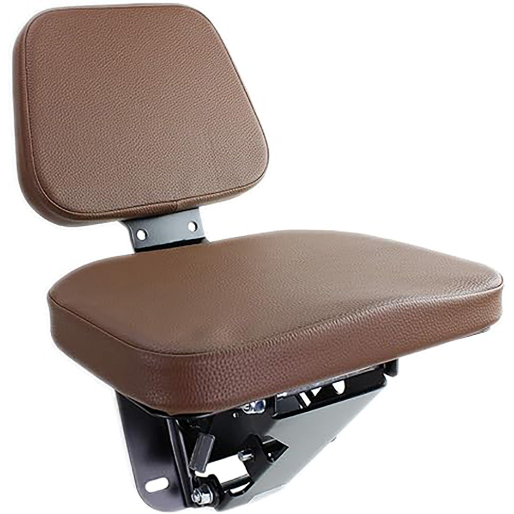 E-AL173569 "Buddy Seat", Brown Vinyl, Fits John Deere 7130, 7210, 7220, 7230+++