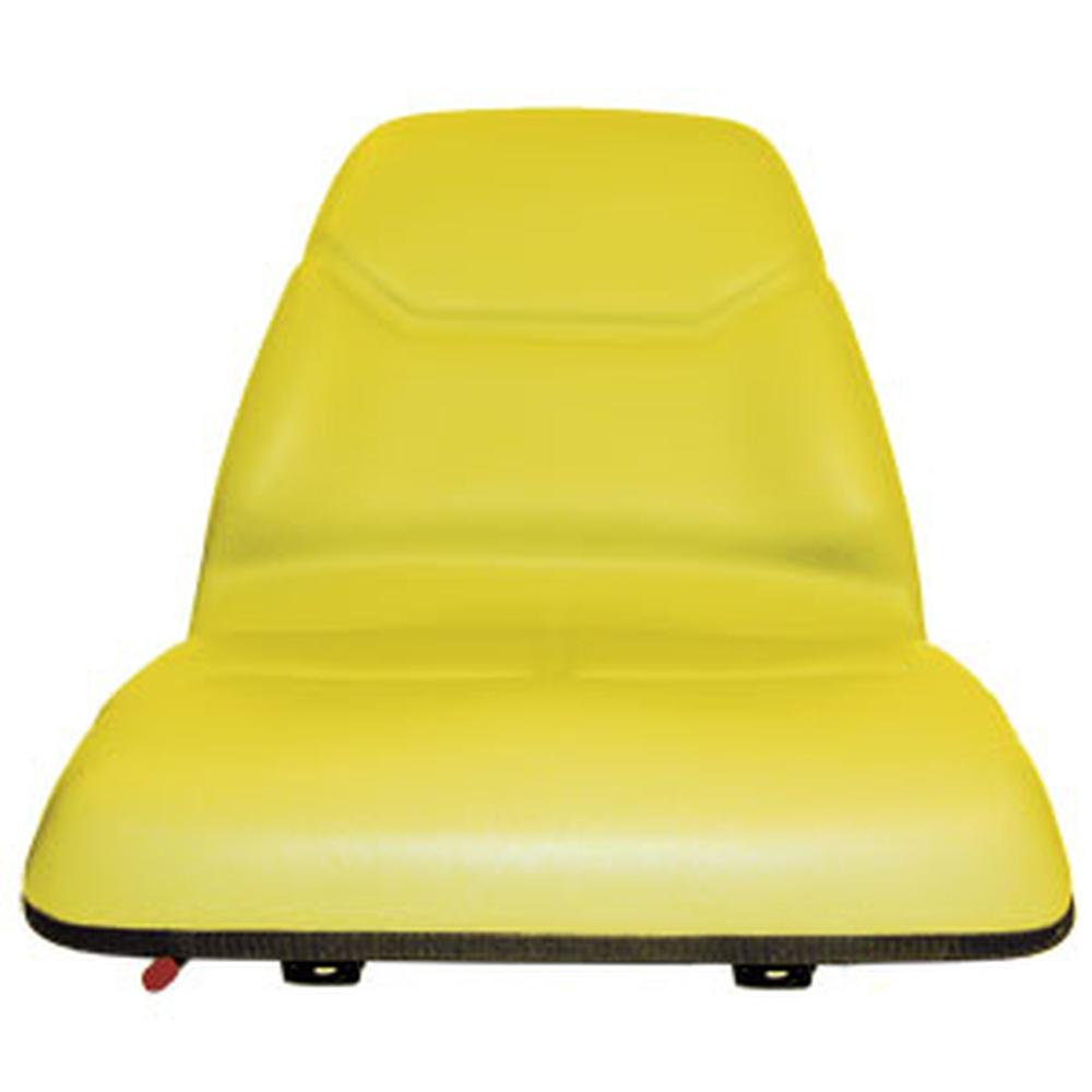 Universal Yellow Michigan Style Deluxe Cushion Seat w/ Slide Track TMS111YL