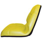 Universal Yellow Michigan Style Deluxe Cushion Seat w/ Slide Track TMS111YL