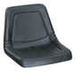 Universal Deluxe High Back Seat fits Lawn Mowers Garden Tractors Small Backhoes