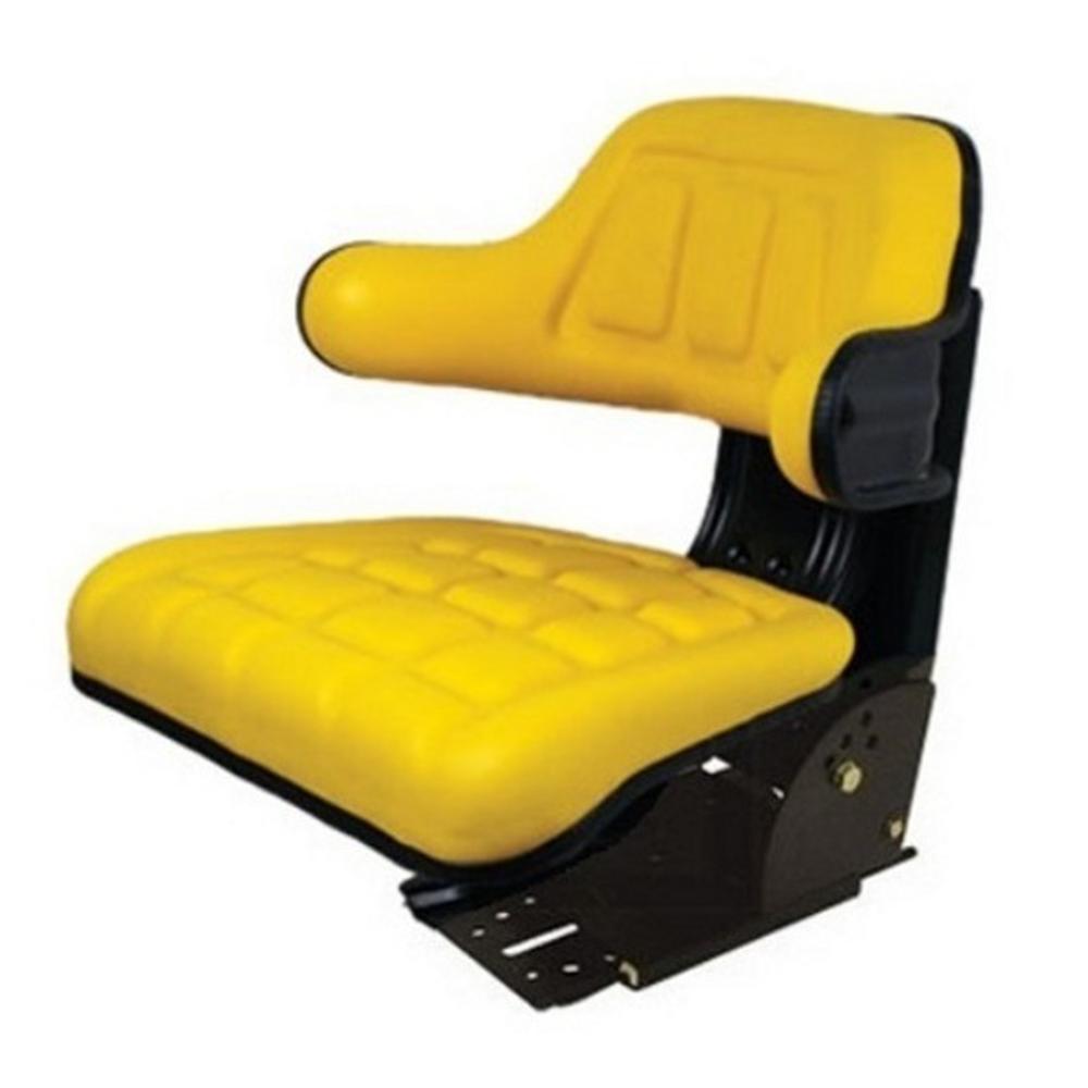 Yellow Seat w/ Arms TY24763 Fits John Deere 2020 2030 2040 2040S 2120