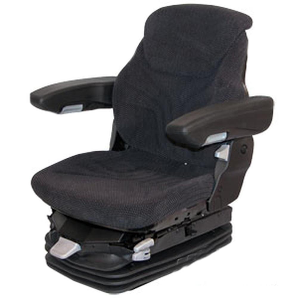 Grammer Charcoal Grey air ride seat firs Fits JD Fits Case Fits New Holland