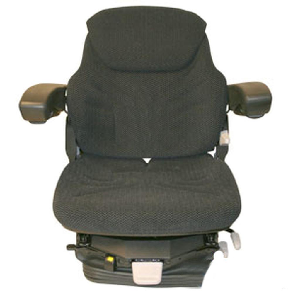 Grammer Charcoal Grey air ride seat firs Fits JD Fits Case Fits New Holland