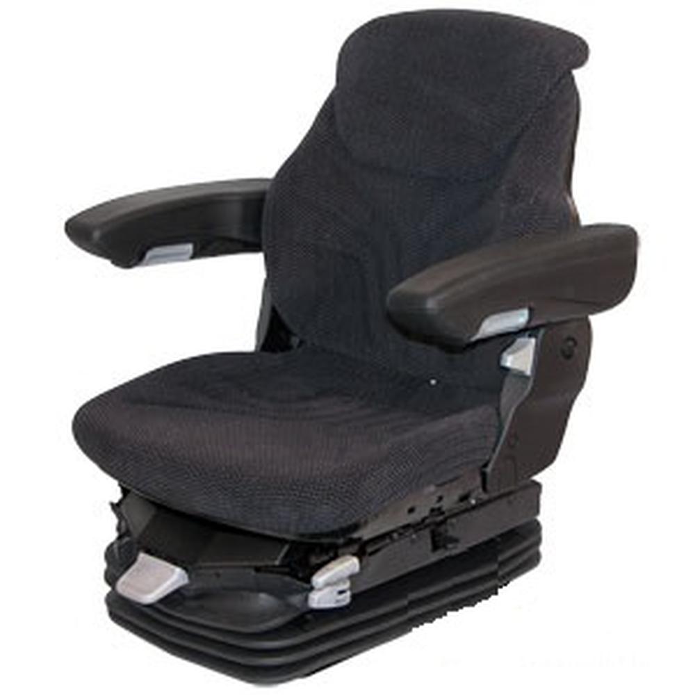 Grammer Charcoal Grey air ride seat firs Fits JD Fits Case Fits New Holland