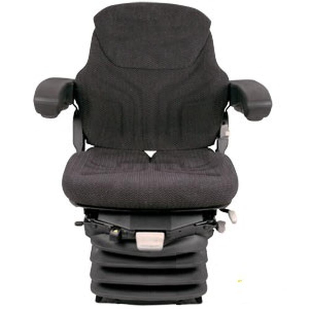 Grammer Charcoal Grey air ride seat firs Fits JD Fits Case Fits New Holland