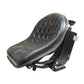 Black Vinyl Suspension Seat 5148974 Fits Allis Chalmers AC Tractor 1250A 1255 12
