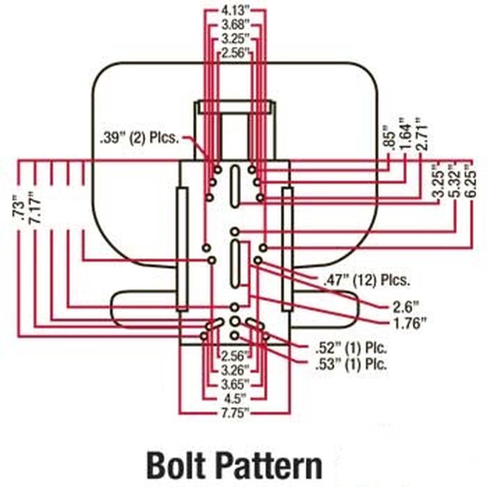 Blue Tractor Suspension Seat Fits Ford 6600 6610 7000 7600 7610